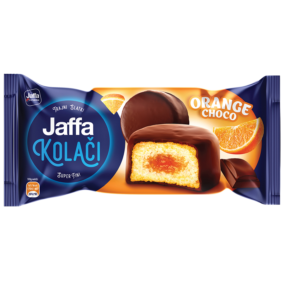 JAFFA DOO CRVENKA | Jaffa kolaci orange choco 77g | Maxi