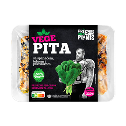 Vege pita spanac/tofu sir 220g