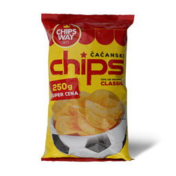 Cips classic Chips Way 250g