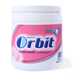 Zvake Orbit Bubblemint 60p bottle 84g