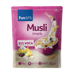 Musli Tropical Fun&Fit 1kg
