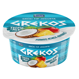 Jogurt tropik mix Grekos 150g