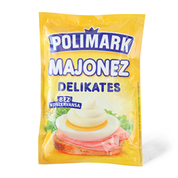 Majonez Polimark delikates kesa 180ml