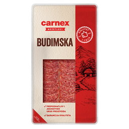 Budimska salama Carnex slajs 100g