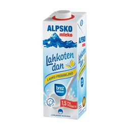 Alpsko mleko bez laktoze 1l