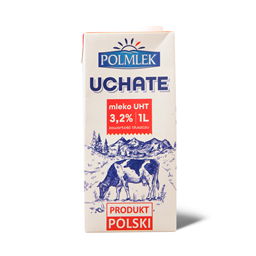 Mleko UHT Polmlek 3.2%mm 1l TB