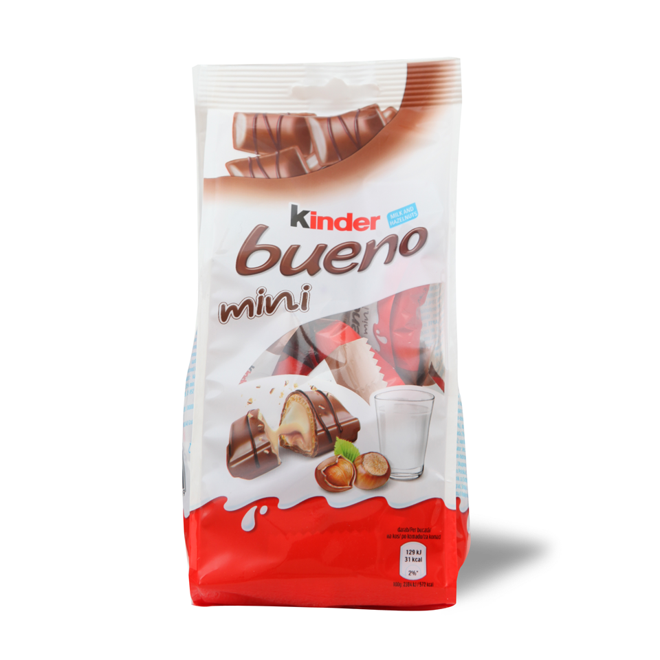 kinder bueno mini 108g ferrero mini konditori chokoladni proizvodi slatki i slani konditori maxi rs kinder bueno mini 108g ferrero