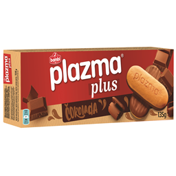 Keks Plazma Plus preliven cokoladom 135g