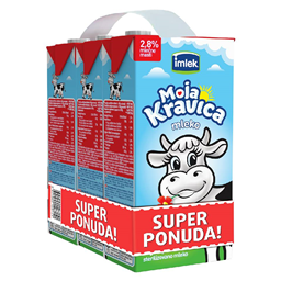 Mleko Kravica 2.8% 1l TB 3x1l