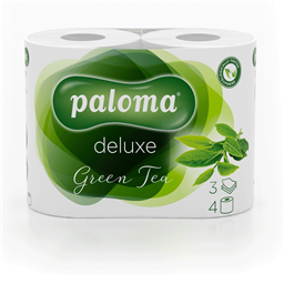 Toalet papir Paloma Green Tea 4/1 3sl