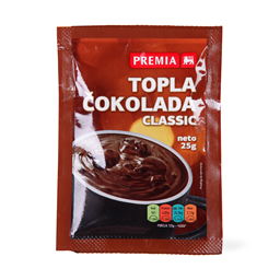 Topla cokolada Premia  classic 25g