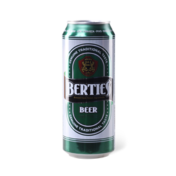 Pivo svetlo Berties 0.5l