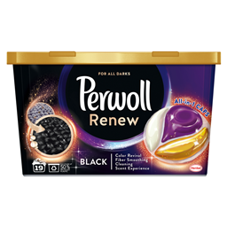 Perwoll Renew Caps Black 19WL