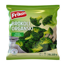 Smrznuti organski brokoli Frikom 350g