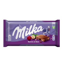 Milka cokolada Raisins& Nuts 100g