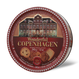 Keks Copen./Red/Butter&Choco Cookies340g