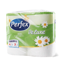 Toalet papir Perfex De luxe trosl.kamilica 4/1 Drenik