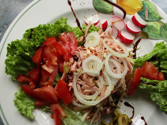 Studentska obrok salata