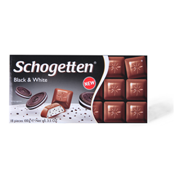 Cokolada black&white Schogetten100g