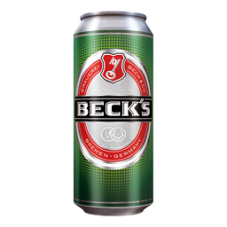 Pivo svetlo Becks limenka 0,5l