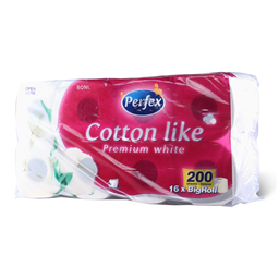 Toalet papir Cotton like 16/1 troslojni