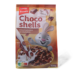Choco shells pahuljice Premia 500g