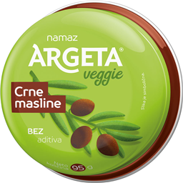 Humus veggie crna maslina Argeta 95g