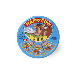 Sir topljeni Happy Cow ham 8x17,5g