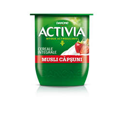Vocni jogurt musli,jagoda Activia 125g