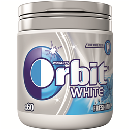 Zvake Orbit White Freshmint bottle 84g