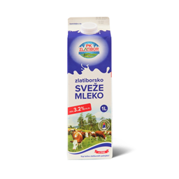 Sveze mleko 3.2% Zlatiborsko 1l