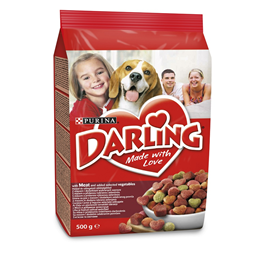 Dog Beef&Vegetable granule Darling 500g