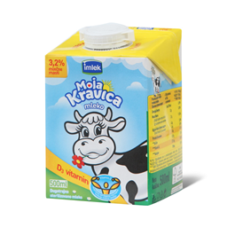 Mleko 3.2%D3vit Moja kravica 0.5lTBEDGE