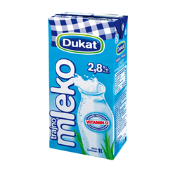 Mleko trajno 2.8%mm Dukat 1L