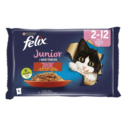 Hrana za macke Junior Felix 4x85g