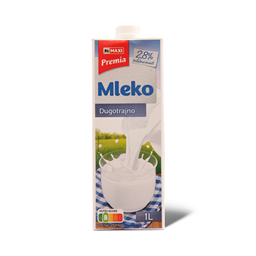Mleko sterilizovano Maxi 2.8%mm 1L