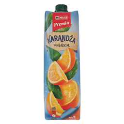 Sok orange nectar 50% Premia 1l
