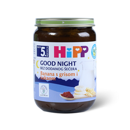 Kasica Hipp za l.noc-ban griz kakao 190g