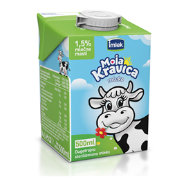 Mleko ster.1.5% BP slimMoja kravica500ml