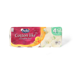 Toalet papir cotton comfort line 10/1 4s