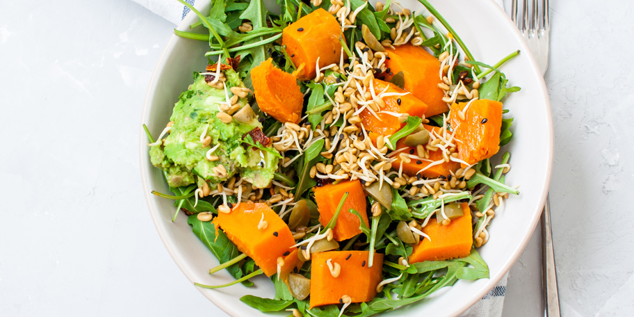 Veganska zelena salata