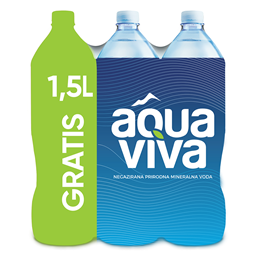 Min.voda NG Aqua Viva 5x1.5l+1gratis